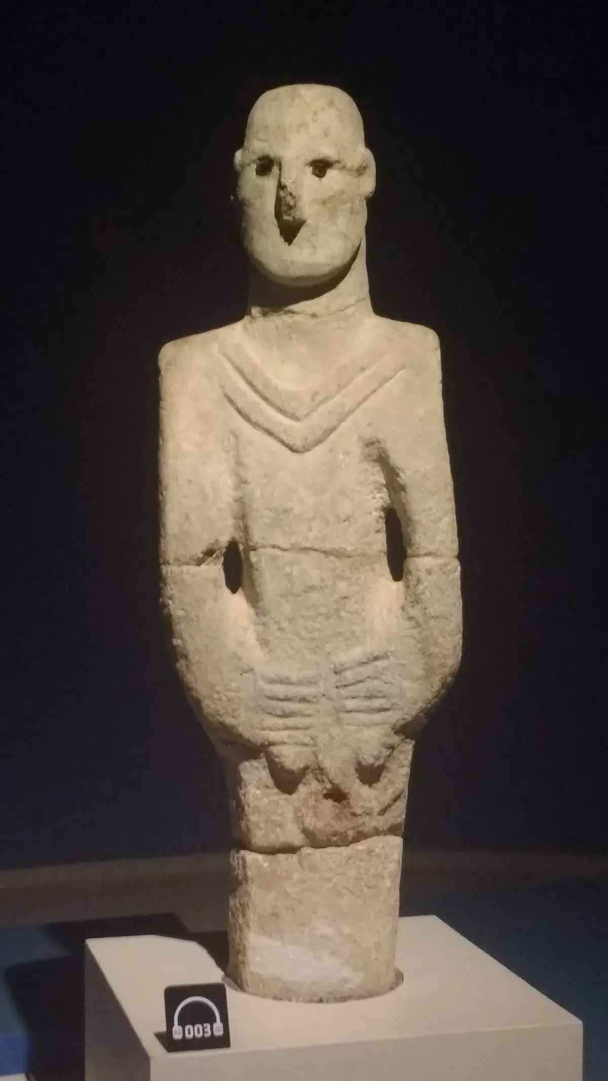 The Urfa Man, also known as the Balıklıgöl statue.