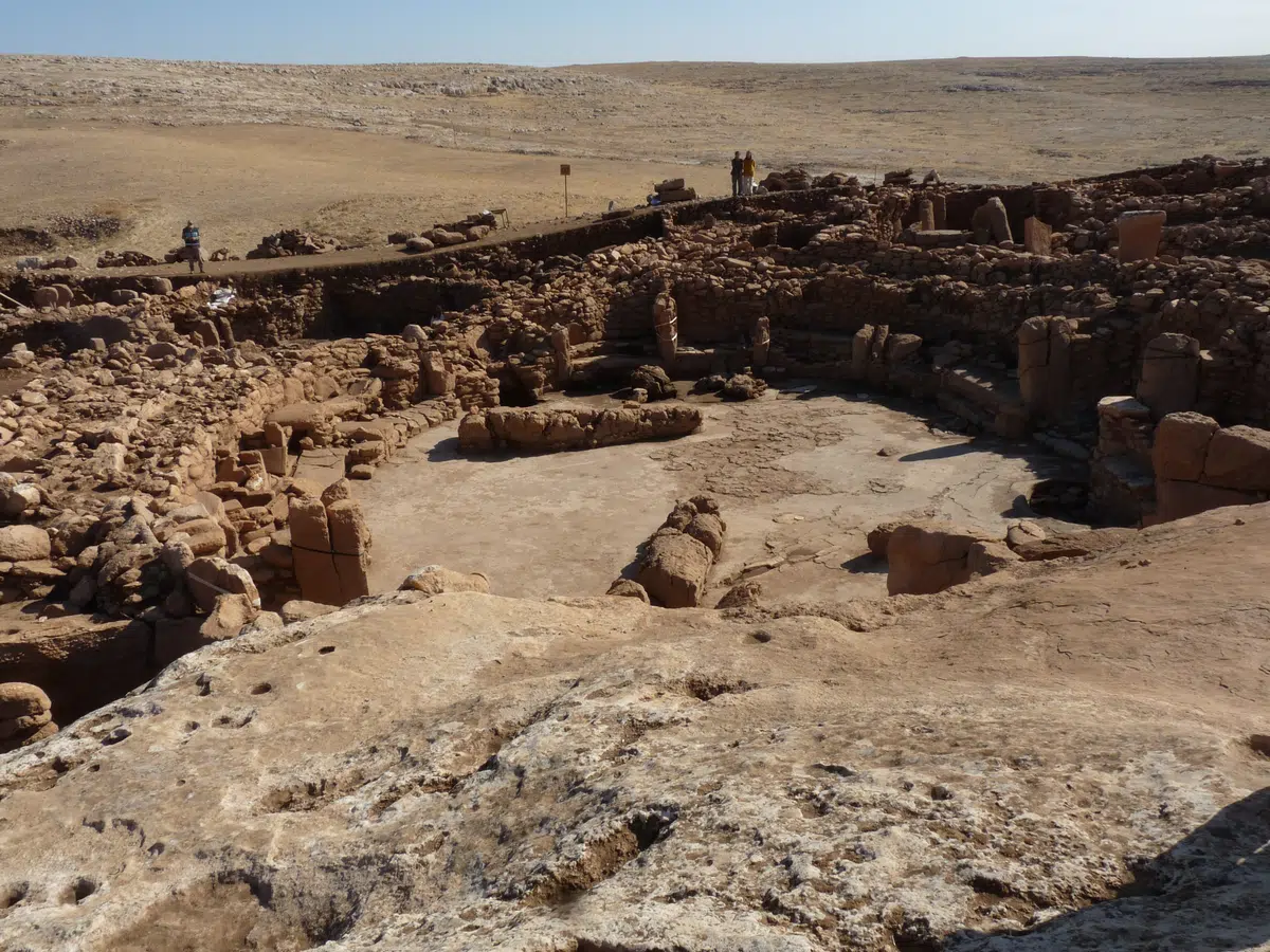Overview of the excavated area at Karahan Tepe.