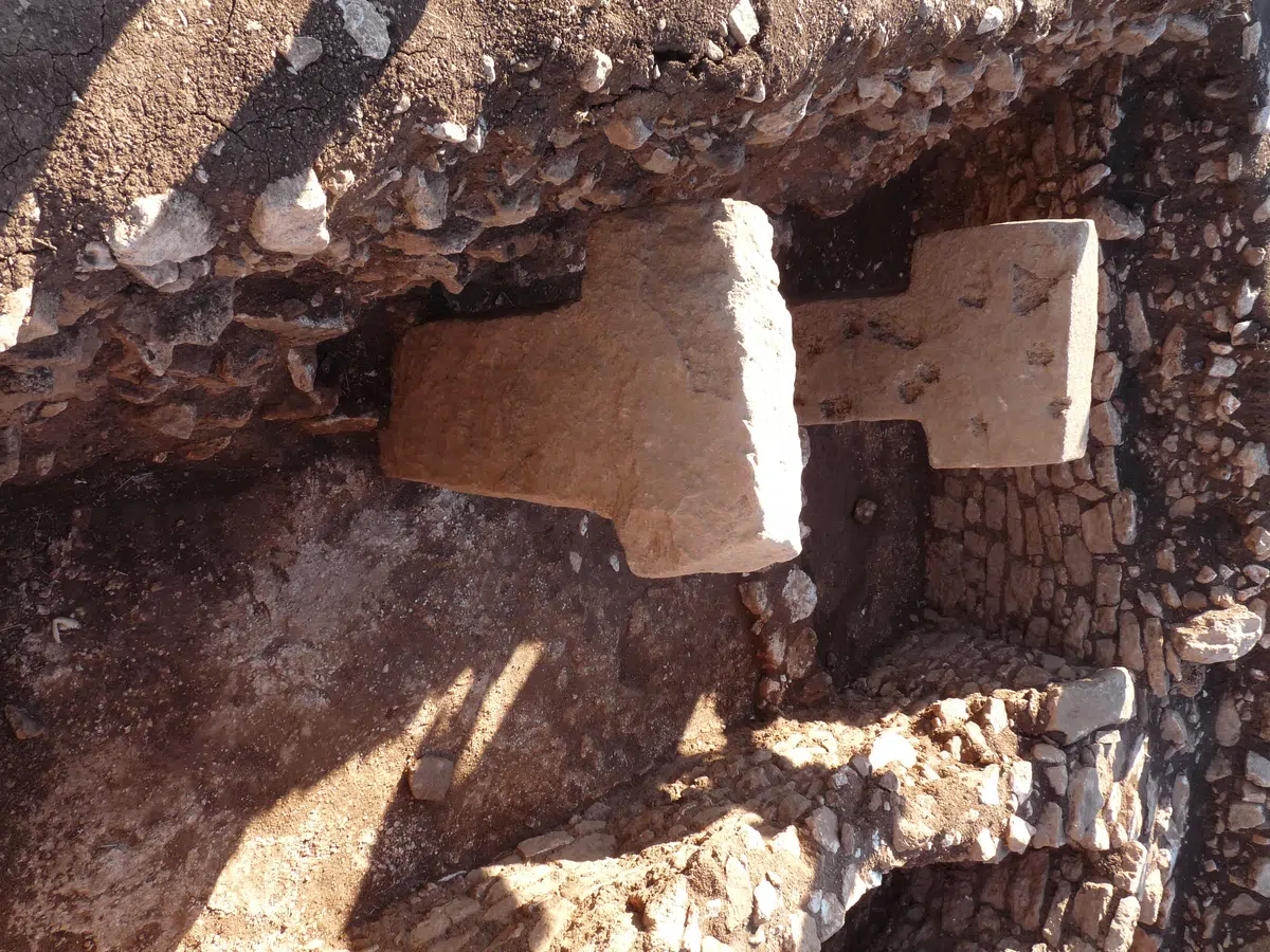 T-shaped stelae at Sefer Tepe.