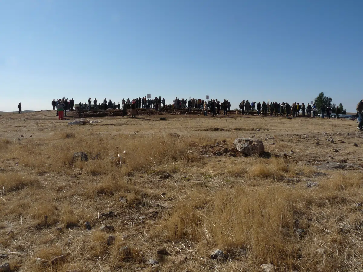 View of the archaeological site at Sefer Tepe.